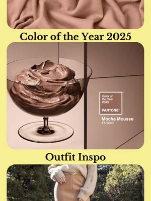 The Color of 2025 has been revealed! Here are some outfits inspired by Mocha Mousse🤎 #YesStyle #YesStyleInfluencer #fashion #pantone #coloroftheyear #mochamousse #outfits #OOTD #outfitinspo #viral #fyp #foryoupage