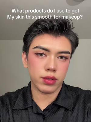 I need to know cause as you can see even with the filter I have so many little bumps on my face 😭 #makeup #beauty #viralmakeup #makeupmeme #makeuphumor 