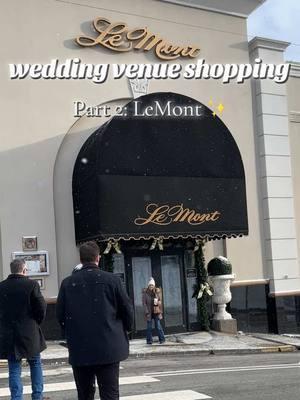 Are we a fan or are we a HUGE fan ✨🤩🤍 #weddingvenue #bridetok #engaged #lemont #weddingvenueshopping #series #weddingseries #fiance #venueshopping 