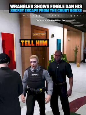 👀 Wrangler shows Fingle Dan his secret way to escape the courthouse (PENTA on Twitch) #PENTA #purplerp #gtarp #gtaroleplay #GamingOnTikTok #gta5rp