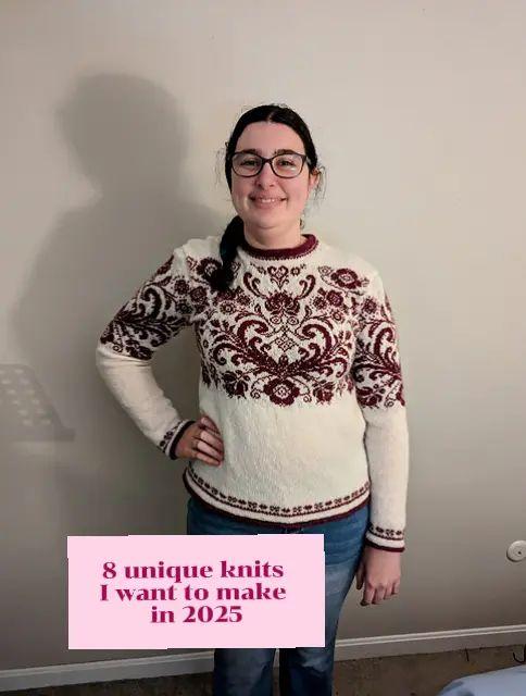 And now Mico has seen the very first sweater I knit! #knitting #mico #knits #uniqueknittingpatterns #knittingpattern 