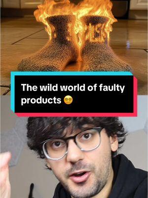 The wild world of faulty products 😵‍💫 #AdamsonAhdootPartner Visit @Adamson Ahdoot and give them a call  866-756-3017 to get in touch with the Adamson Ahdoot team today for your potential case evaluation! #consumersafety #consumerrights #defectiveproducts #safety