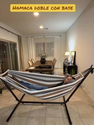 Hamaca Doble Con Base. Double Hammock with Stand #hamaca #hammock #portablehammock #hamacaportatil #hammockwithstand #hamacaconbase #doublehammock #hamacadoble #NewYearNewAura #TikTokShopJumpstartSale #TTSDelightNow 