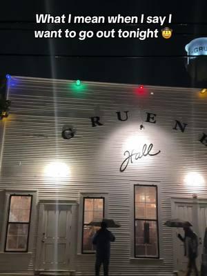 #TexasLoveList // If we ask to go out we just want to go two stepping tbh #gruenehall #gruene #texas #dancehall #dancehallmusic #twostep 