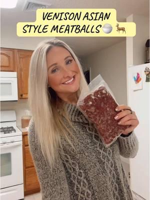 my favorite venison meatball recipe by @Kayla 🦌 need to try Swedish next! #venison #venisonrecipes #groundvenison #wildgame #wildgamecooking #wildgamerecipes #deerhunting #deermeat #huntingtiktok 