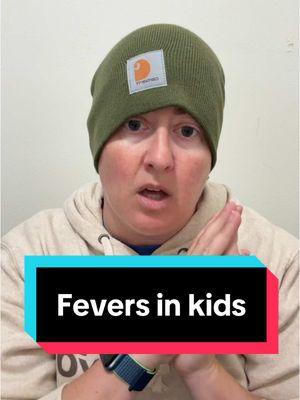 Fevers are a symptom, usually of an infection. They can get really high with viruses like Roseola, Influenza or Adenovirus! We recommend treating with acetaminophen or ibuprofen if the kiddo is uncomfortable and encourage hydration #fever #sick #kid #parents #virus #emergency  Disclaimer: For educational and entertainment purposes only and should not be regarded as medical advice or replace the advice of your physician