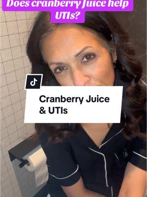 Can #cranberryjuice help #urinarytractinfection? This study was done in the UK and seemed to help.  Other causes of #UTIs could be #vaginalatrophy #menopause #genitourinarysyndromeofmenopause #gsm #hormoneimbalance #vaginalmicrobiome 