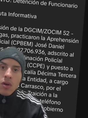 Detención de funcionario policial al publicar en su teléfono 📱 contenido en contra de la NARCODICTADURA #paratii #paratiiiiiiiiiiiiiiiiiiiiiiiiiiiiiii #venezuela🇻🇪 #Lavozdel23 #venezolanosporelmundo #caracas #fypシ #venezolanosenusa🇻🇪🇺🇸 #usa🇺🇸 #noticiastiktok #23deenerocaracas #fypシ゚viral #venezuelatiktok #monagas 