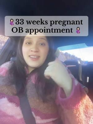 33 weeks OB appointment 🤰🏻💙👣 #33weekspregant #fyppppppppppppppppppppppp #pregnanttiktok #33semanas #pregnant #pregnantlife #pregnantmama #fyp #parati #appointment 