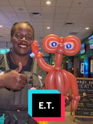 Replying to @mandilee85 Here is ET!  #MikaTheGifted #BalloonLady #Balloon #Balloons #ET #BalloonAnimal #BalloonAnimals #BalloonCharacter #BalloonCharacters #BalloonTwist #BalloonTwisting #BalloonTwister #BalloonArt #BalloonArtist #BookNow 