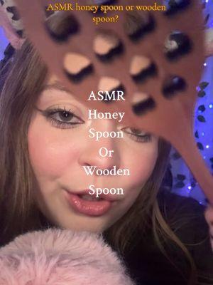 Which do you prefer? #asmr #asmrsounds #asmrvideo #fyp #asmrfyp #asmrtiktoks #asmrhoneyspoon 