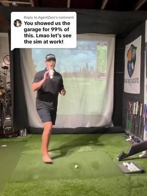 Replying to @AgentZero  Ask, and you shall receive #golf #golfsim #golfsimulator 