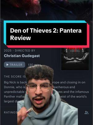 #greenscreen #denofthieves #denofthieves2 #gerardbutler #movie #film #filmtok #movietok #cinema #letterboxd #moviereview #filmreview #filmrecommendation #movierecommendation #heat #oceans #fastandfurious #fyp #foryou 