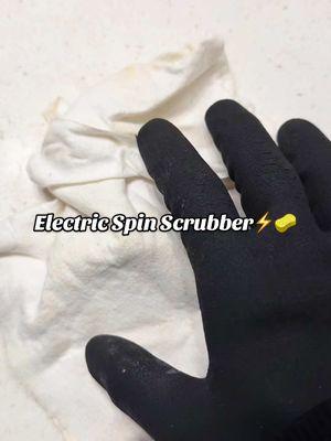 Electric scrub brush spinner⚡️🧽#electricscrubber #electricscrubbrush #electricspinscrubber #electricspinbrush #electricspinscrubberbrush