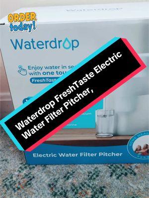 #fyp #Waterdrop #FreshTaste #Electric Water #Filter Pitcher, #ED06, Instant# Powerful #Dispenser #for Fridge, #foryou #TikTokShop #foryoupage #fyp @Pragya_Sharma07(kanchi)💚🦋 @Ram babu shahi0 @RKC. @rb bhandari453 @Realtor & Financial  Pro @its..me..sanii❤️ 