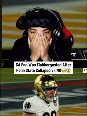 NGL Riley & His Recivers Stepped Up 4th QTR🤷🏽‍♂️ #uga #notredame #notredamefootball #pennstatefootball #pennstate #cfbplayoff #cfb #pennsylvania 