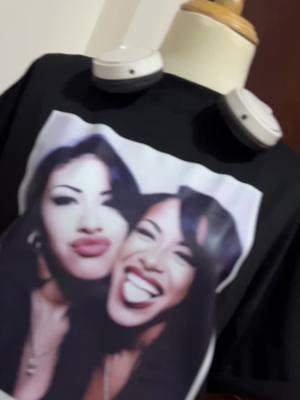 Two incredible women, one unforgettable legacy. Selena & Aaliyah. 👑 #SelenaAndAaliyah #SelenaQuintanilla #AaliyahForever #MusicIcons #LegendaryWomen #TimelessMusic #QueenSelena #AaliyahTribute #SelenaLegacy #AaliyahVibes #IconicArtists #RIPSelenaAndAaliyah #MusicLivesOn #TributeShirt