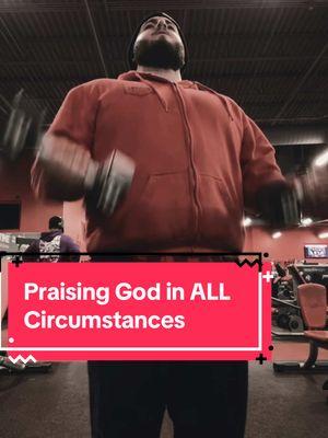 It’s easy to give God praise when we’re doing good and feeling good, yet we don’t always… we more or less come to God when we are hurting so that he can bring healing, and when he has done that we still forget to give him praise.  Let this be a challenge that no matter what circumstances you are in, you give God praise! #FYP #foryoupage #NOTW #holstrength #DailyReminder #gym #christian #praisegod 