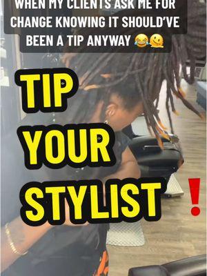 Some of yall won’t even shoot an extra $5 😭 & yall da ones who want da absolute most. GTFO 😂 #fy#fyp##foryoupage#locs#locstyles#locsatl#atllocs#locstylesforwomen#locstylesformen#locstylesforkids#atlloctician#explore#explorepage#browardhairstylist#starterlocs#miamilocs#locslove#locnationtm#locnation#reels 