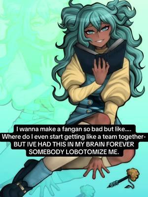 Someone help me I’ve had this in my head since 2018. Help. Also I’m very proud of my art please get me out of 400 view jail I beg. #danganronpa #danganrompaart #danganrompaoc #fangan #fanganronpa #anime #animeart