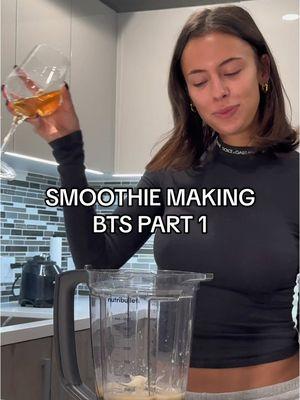 Smoothie making bts part 1 ❤️ posting part 2 soon #erewhon #smoothierecipe #bts #bloopers 