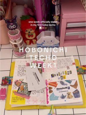 week 1 officially down and i’m so excited to keep up with a daily journal this year 🥹 a whole consistent week for me is groundbreaking, there’s something in these hobonichi papers i swear 😂 #hobonichi#hobonichitecho#hobonichiplanner#hobonichi2025#dailyjournal#journal#journaling#junkjournal#a6journal#journaltok#plannertok#plannercommunity#planner 