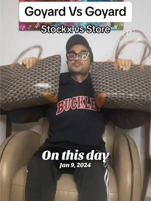 Reposting: Goyard vs Goyard #onthisday #stockx @StockX #goyardbag #goyard #goyardcomparison #fyp #goyardartois #goyardtote #luxury #fashion #designer #shopaholic #goyardgang #goyardguru #goyardstockx #stockxgoyard #goyardbags #artois #foryou 