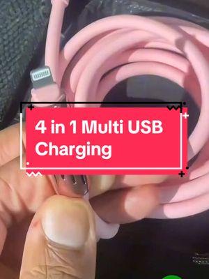 4 in 1 fast charging cable!! This thing is awesome! 🤯 #stockingstuffers #tiktokblackfriday #tiktokcybermonday #4in1chargingcable #chargingcable #usbchargingcable #iphonechargingcable #usbchargingcable #giftsforher #giftsforhim2024