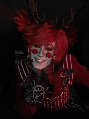 My Instagram is haus.von.aes y'all should go follow it #hazbin #hazbinhotel #hazbinhotelcosplay #alastorhazbinhotel #alastorcosplay #radiodemon #alastorhazbinhotelcosplay #alastor 