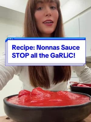 My Nonna’s tomato sauce only needs ONE clove of garlic because we are building flavor and using San Marzano tomatoes. This keeps your sauce tasty and your breath fresh! Learn how to make this authentic pasta sauce from italy and cook with me! #italiansauce #italianfood #dinneronabudget 