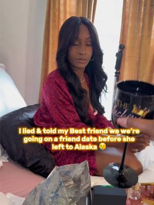 For weeksssss she had been saying she was so sad she couldn’t do a going away party and I kept ignoring her . She even hurt my little feelings cus she felt like I was avoiding her but little did she know 😭🙌🏾🥹💕✨✨✨✨ I miss my friends so much @Kia.TheGemini  #friendshipgoals #bestfriend #frienddateideas #rougebeautylab #blackgirlmagic #fyp