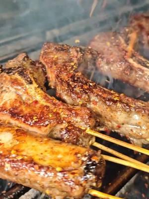 Who Wouldn't Crave a Bite of #Liangshan 's Mouthwatering Barbecue?! #pandaeyes #barbecue #foodietiktok 