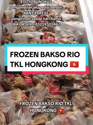 FROZEN BAKSO RIO TKL HONGKONG 🇭🇰 @BAKSO RIO & ES TELER @Bakso Rio #tklhongkong🇭🇰 #bakso #blitar #fyp 