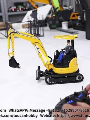 The pc30 mini excavator was operated by a rich experience driver, which better demonstrates the linear and smooth characteristics of this excavator. #rchydrauilc #rc #rcconstructions #rcmodel #rctruck #rcexcavator #rctractor #rcdigger #toucanhobby #radiocontrol #radiocontrolled #remotecontrol #RC #rcvehicle #creativeengineering #modelling #scalemodel #robotics #rcadventures #creativefilm #rchobby #entertainmentfilm #comedy #imagination #vehiclereels #primalrc #megatruck #chevytrucks #haixinglao