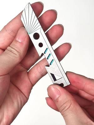 Is This the Most Versatile Titanium EDC Tool? #edc #edctool #titaniumedcgear #everydaycarry #prybar #bottleopener #titaniumgear #geekzr #ruler #edcaddict #edcgear #tritium #crownbar #minimalistcarry 