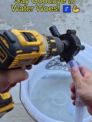 Say Goodbye to Water Woes! 🚰💪 Transform Your Drill into a Powerful Water Pump Instantly!" Popular Hashtags: #DIYTools #WaterPump #HomeImprovement #DrillAccessories #MustHaveGadgets #EasyDIY #HomeRepairs #PlumbingHacks #InnovativeTools #LifeHack #tiktokshopblackfriday #tiktokshopcybermonday #spotlightfinds