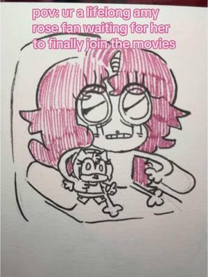 NUMBER 1 AMY ROSE LOVER #sonic3#sonicmovies#sonicthehedgehog#amythehegdehog#amyrose#amyrosesonic#art#artistsoftiktok#doodle#artist#theythem#traditionalart#pink#idk#sonamy#fypシ 