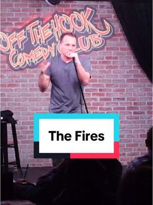 Everyone please be safe out there. It’s beyond a tragedy. Trying to bring humor during these awful times. #Fire #comedy #adamhunter #lafires🔥 