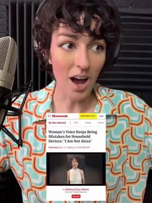 Im in Newsweek- #voiceactor #voiceover #fyp #voiceactorseries #tonguetwister #rhubarbbarbara #boothlife #accentfail #youaskedforit #abaracadabra #german #narrator #voiceactingchallenge