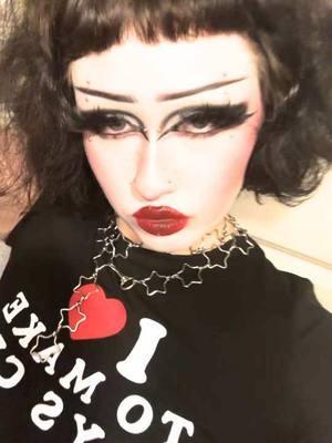 marrying a man period will never be my reality i fear..  #2000sfashion #2000saesthetic #2000smakeuplook #2000smakeup #tradgoth #tradgothmakeup #tradgothfashion #tradgotheyeliner #goth #gothmakeup #f4irvv 