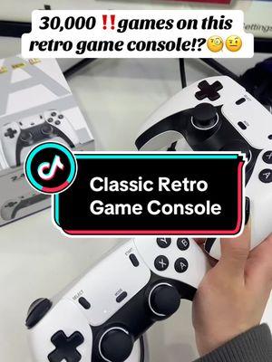 This classic retro game console has 30,000 video games preinstalled #creatorsearchinsights #classicretrogameconsole #gameconsole #retroconsole #classicconsole #gaming #retrogaming #videogames #tiktokshopnewyearnewaura #tiktokshoplastchance #spotlightfinds 