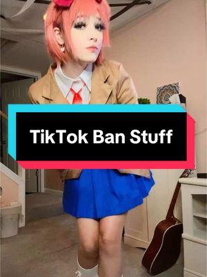 I’ll try to cosplay one or two more times before the ban takes place. I’m not sure if the app will go immediately or if the app just won’t update for U.S. users anymore and eventually become unusable. Either way, I’ll post until I can’t anymore #cosplay#cosplayer#cosplayersoftiktok#tiktokban#sayori#sayoricosplay#dokidokiliteratureclub#ddlc#fyp