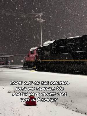 I don’t even mind what a crazy hard night it was. It’s so beautiful. ❄️ ❤️ #winterstorm2025 #girltrucker #fuelhauler #fuelgirltiktok #railroadlife #trains 