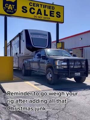 Weighing a fifth wheel trailer is crucial for ensuring safety, proper weight distribution, and compliance with weight limits. Here’s how to do it: Why It's Important Safety: Prevents overloading, which can cause tire blowouts or reduce braking efficiency. Towing Stability: Ensures the trailer's weight is balanced to avoid sway. Compliance: Ensures you're within your vehicle and trailer's Gross Vehicle Weight Rating (GVWR) and Gross Combined Weight Rating (GCWR).   #onthisday #fifthwheel #rvsafety #durellsdownsize #rvtips 