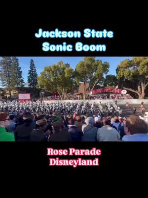 Jackson State University in the Tournament of Roses Parade, posted on YT by Thee Potluck Podcast. #drumline #marchingband #hbcu #hbcumarchingbands #jacksonstateuniversity #sonicboom #roseparade #drumcorps #drumlinesofamerica 