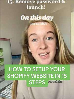 #onthisday This was 2 years ago! Some things on Shopify have changed but this is all pretty much still accurate info 👩🏼‍💻  #shopifytutorial #howtouseshopify #shopifybeginner #shopifyfordummies #shopifyassistant #shopifydesigner #ecommerce 