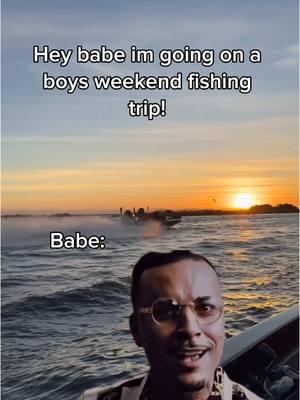 When you tell your babe you’re going on a weekend fishing trip with the boys🤣 #urbanfloridafishing #southfloridafishing #fishing #MemeCut #meme