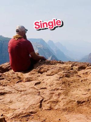 I’m single. Just in case. #fypシ #beardsoftiktok #bearsoftiktok🐻 #beardedmen #beard #bears #thisiswhyimsingle #single #vibes #SelfCare #introvert #adventure #michigan #Hiking #solotrippin #nationalpark #zion 