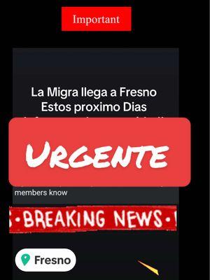 La Migra en Fresno - Mucho cuidado! . . . . . . . . . . . . . . . . . . . . . . . . . . . . . . . . . . . . . . . . . . . . . . . . . #lamigra  #inmigracion  #inmigracionusa #cuidado  #urgente #urgent #ufw  #campesinos #latinos #mexicanos #salvadoreños #guatemaltecos  #ecuatorianos #raza #ice #iceraids  #mexicantiktok  #mexicanos #fresno #fresnocheck #warning  #breakingnews  #noticiastiktok  #noticias  #noticiasen1minuto  #noticiasmexico 