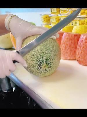 #fruit#peeling#cantaloupe#pineapple#en#usa🇺🇸 